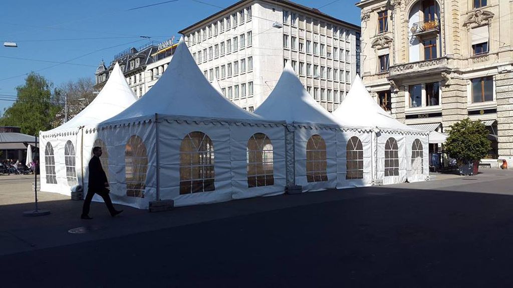 Lagerzelte - Hofer & Häni AG in Biel/Bienne